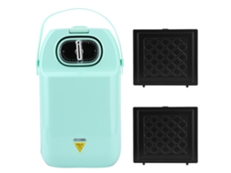 Máquina de Panquecas e Sandes Multiusos para Pequenos almoços, Verde LAXISCREED