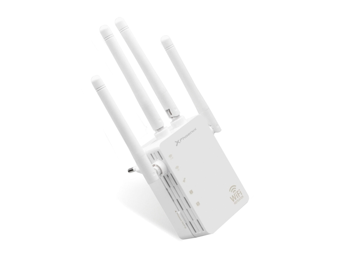 Repetidor de Fenix Dual Band 2.4 - 5.0 Ghz 1200Mbps Wifi Extender Branco
