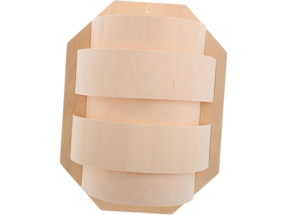 Efeito Decorativo Único Em Madeira Leve E Fácil De Limpar, Delicada Cor Cáqui Para Lâmpada De Sauna.