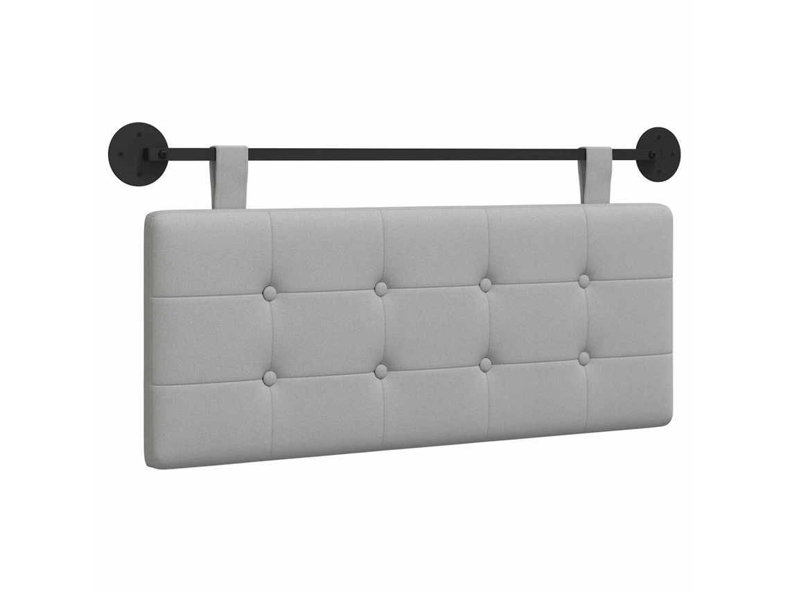 Conjunto 1 Cabeceira De Quarto Vidaxl Cinzento Tecido (110 X 55 X 5 Cm)