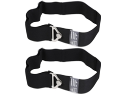 Supvox Conjunto De 2-cintas Ajustáveis Para Bagagem Com Fivela Metálica Malas E Pacotes, Acessórios De Viagem Para