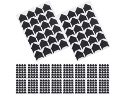 Exceart 18 Folhas Autocolantes Moedas Foto Em Papel Noir Para Scrapbooking Scrapbooking, Protetores Adesivos
