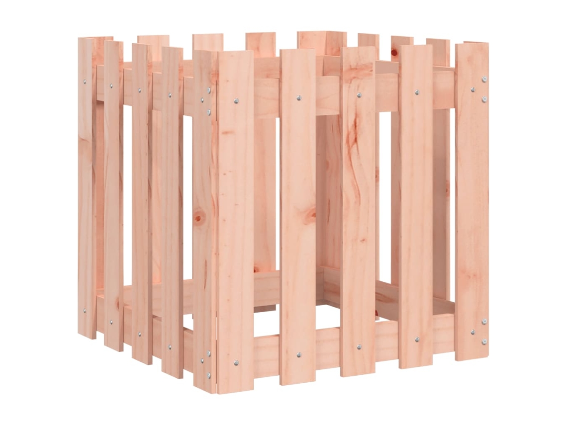 Garden Planter, Garden Planters Vidaxl Marrom Madeira De Douglas (50 X 50 X 50 Cm)