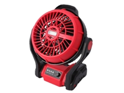 Ventilador Camping Luz Led Bateria 18v Rotativo 270°