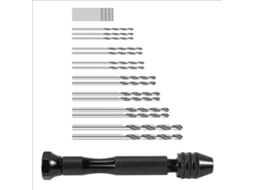 Conjunto De Mini Brocas Helicoidais Para Bricolagem Com 25
