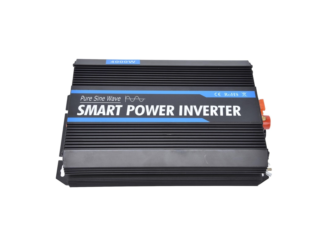 Laxiscreed Inversor De Onda Senoidal Pura Dc 12v Para Ac Com Visor Digital