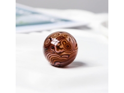 Méditation Home Boule De Cristal Naturel Enveloppant Fil Ágata Pendule Esfera Globo Bibelot Jouets Decoração