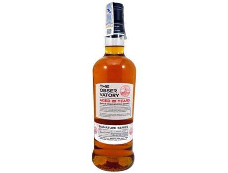 Whisky OBSERVATORY Single Malt Observatory Single Grain 20 Anos (0.7 L - 1 unidade)