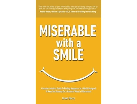 Livro Miserable With A Smile De Jason Barry (inglês - Capa Dura)