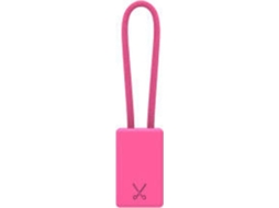 Cabo PHILO Keychain (USB - Lightning - 0.2m - Rosa)