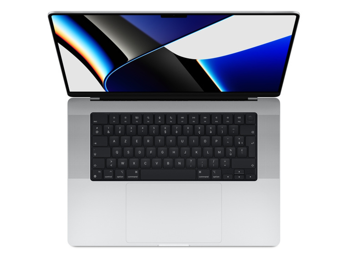 MacBook Pro Retina 16'' Apple Prata - Bateria Nova (Sinais de Uso - Apple M1 Pro - RAM: 16 Gb - 512 Gb SSD - Teclado PT ) 