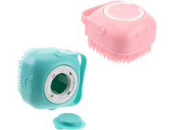Conjunto De 2 Peças Escova Banho Silicone Plafope, Esfoliante Corporal E Massageador Para Uma Limpeza Relaxante