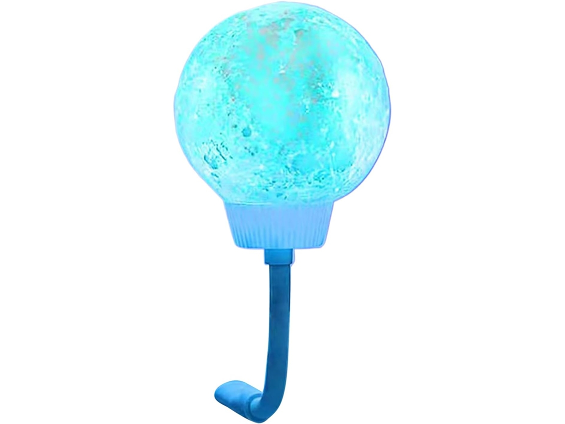 Luminária Lunar Ativada Por Voz, Compacta, Luz Noturna Led De Baixo