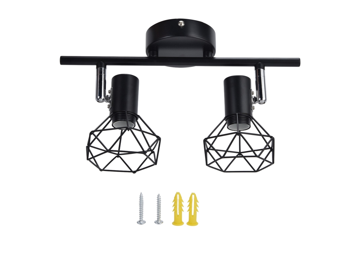 Soquete E14 com Dupla Extremidade, Base Oca para Luminária de Teto, Ajustável, para Quarto e Cozinha CHABERLU
