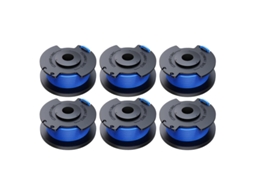 Pacote com 8 Carretéis de Fio Aparador de Grama para Ryobi Ac14rl3a/ac14hca HENTEN HOME