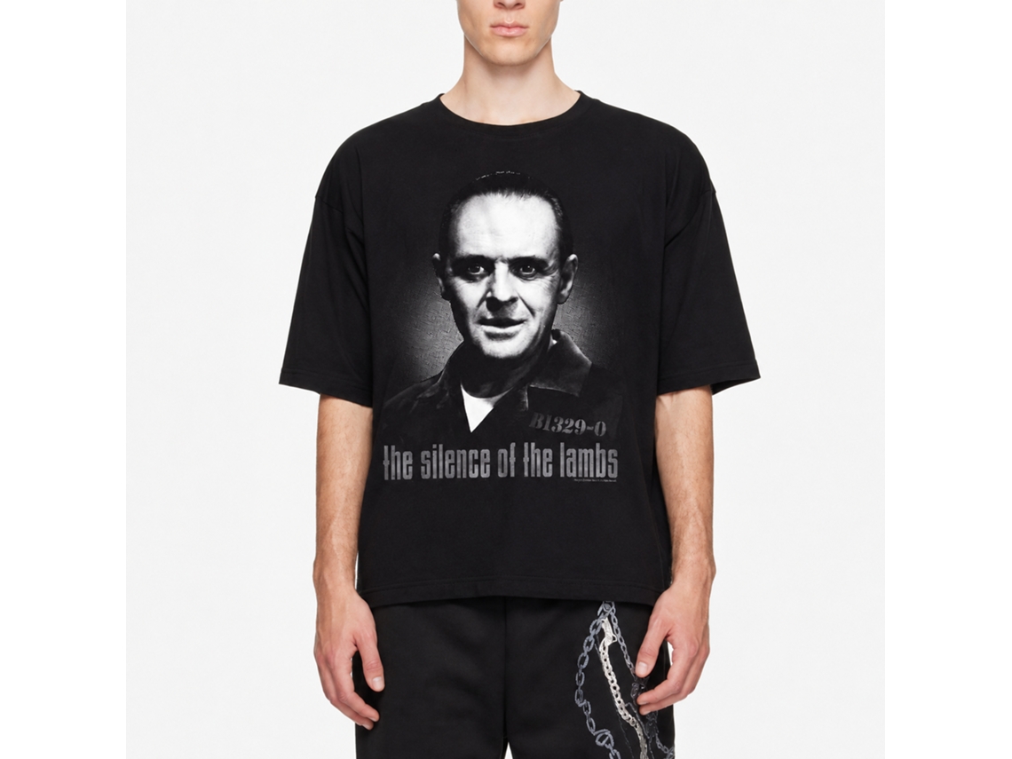 Rockinstone Silence Of The Lambs Movie Big Spooks Black Adult T-shirt Size:s