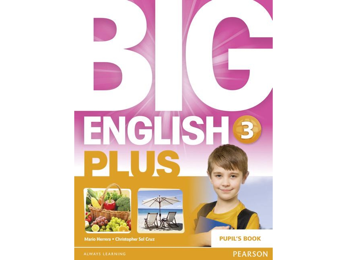 Livro Big English Plus 3 Pupils Book de Mario Herrera e Christopher Sol Cruz (Inglês)