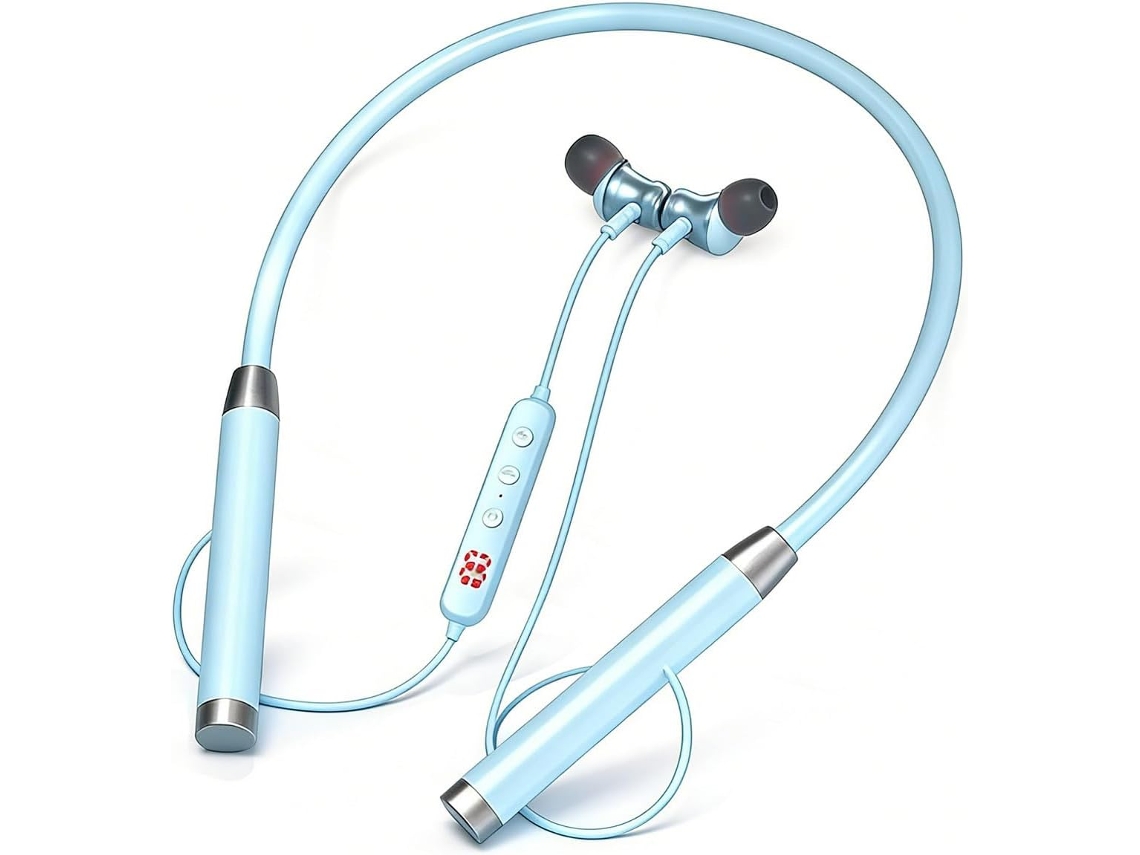Fones De Ouvido Bluetooth Com Faixa Para Pescoço, Cancelamento De Ruído, À Prova D Água Ipx5, Bateria De Longa Duração