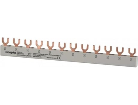 Sammelschiene 3ph. Ev Sg3.12.120 Gabelschuh 120a,12 Te Ev Sg3.12.120 Doepke (09920119)