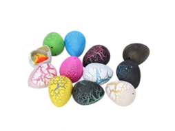 Mali 12pcs Ovos de Dinossauros Crescem Brinquedo Educativo Presente para Crianças 12 Cores