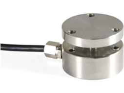 Célula de carga linear de 25 mm, miniatura para compressão e tração.