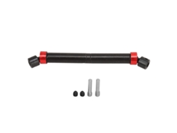 Engrenagem de transmissão Eixo para carro RC 1/10 Axial SCX10 90046 CC01 125-190mm preta