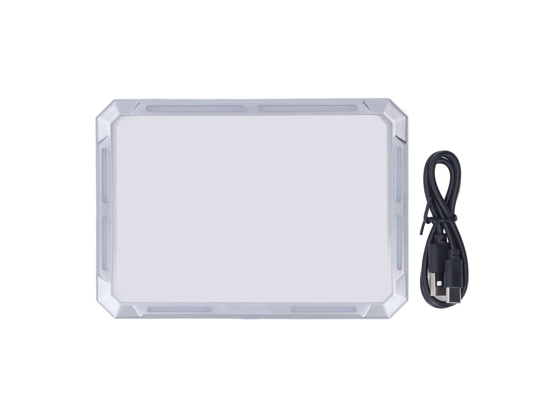 Lâmpada de Trabalho Led Portátil Recarregável, Ip44, À Prova D'água com Dimmer para Camping Outdoor | S/MARCA