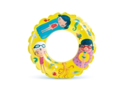 Boia De Natação Intex 59242, 61 Cm De Diâmetro, Branca