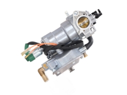 Carburador Dual Fuel Para Gerador Gasolina Glp Com Damper Manual