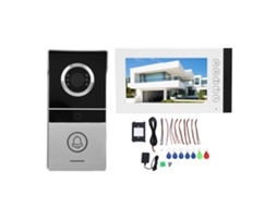 Sistema De Intercomunicação De Vídeo Com Fio (tela Sensível Ao Toque De 7 Polegadas, Visão Noturna)