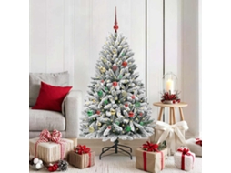 Vidaxl Árvore De Natal Artificial 150 Cm 150 Led Branco Quente
