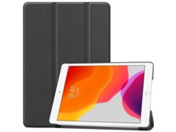 Capa Antichoque Para Ipad De 10,2" (a2200 A2198 A2197) Ativação Automática De/desativação -preta