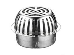 Filtro Drenagem ZACHARY, Inox 110mm, Anti entupimento, Telhado