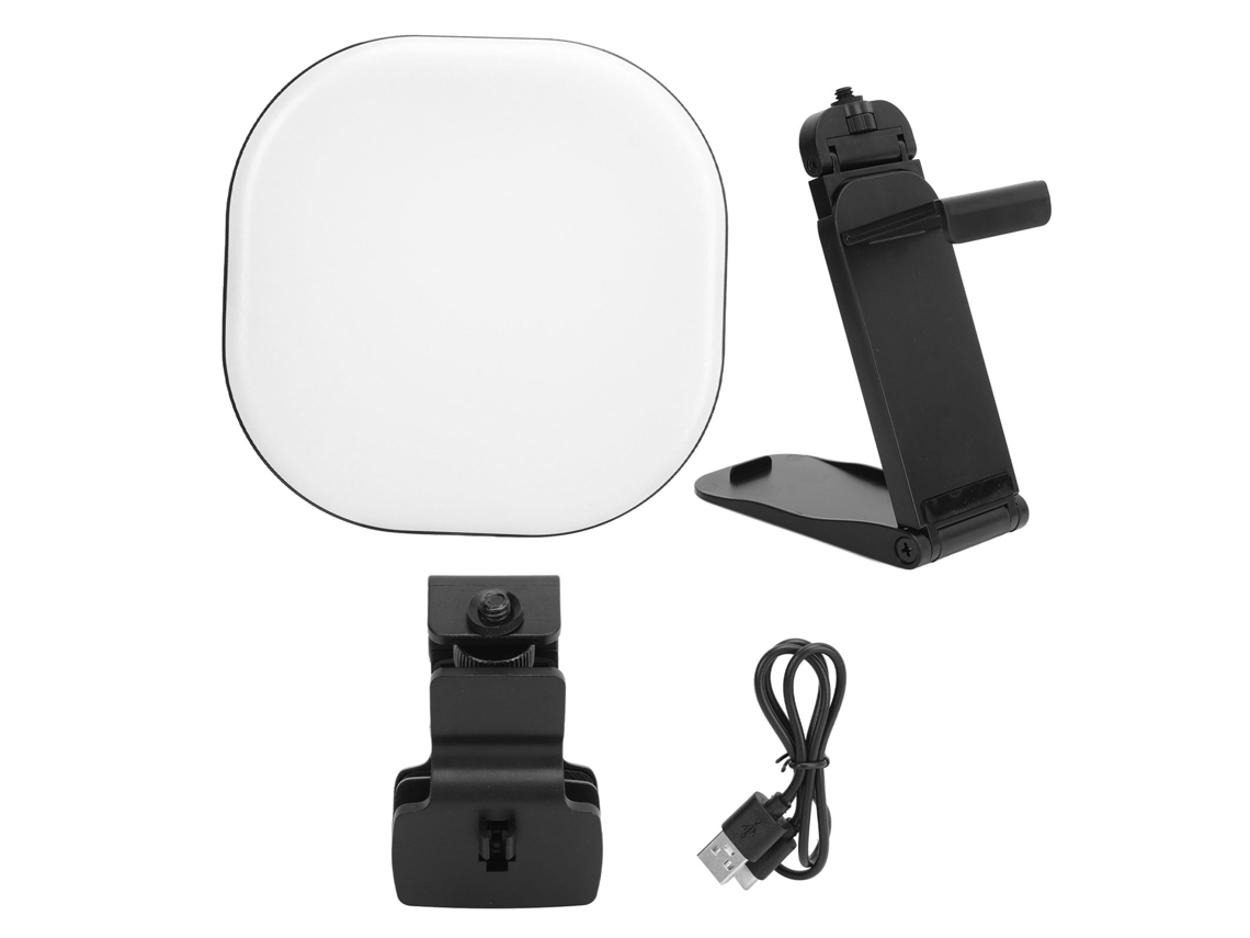 Lâmpada Led Portátil E Ajustável Para Selfies Com Celular, Ideal Para Transmissões Ao Vivo E Tablets.