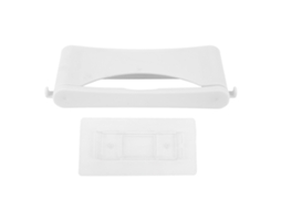 Suporte De Parede Para Bola De Basquete Expandível Com Design Multifuncional Para Futebol E Vôlei Branco