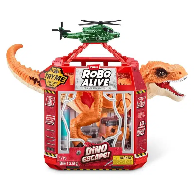 Robo Alive Dino Escape Con Luces Y Sonidos 71127 Zuru Más De 3 Añoszuru
