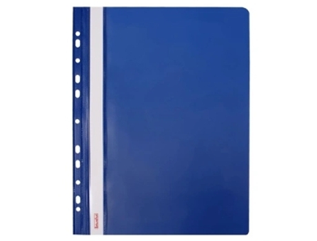 Capa Plástica Com Europerfuração, Azul Marinho Biurfol