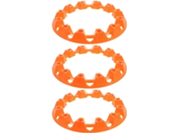 Conjunto De 3 Calotas Centrais Decorativas Para Rodas, Capas De Reposição Para Pneus, Protetor De Cubo Quádruplo