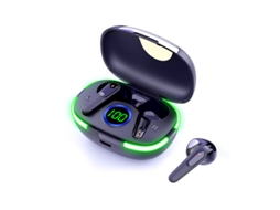 Fones De Ouvido Bluetooth Tws, Com Tela Sensível Ao Toque, Design Intra-auricular, Microfone E Controle De Volume.