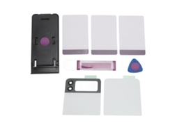 Kit de Substituição da Tampa Traseira LAXISCREED para Galaxy Z Flip 3 branco