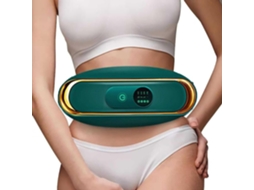 Massageador Abdominal Elétrico Usb Com 3 Modos De Massagem Para Queima Gordura, Alívio Dores Na Cintura E Nos Ombros, Cinto Portátil Costas, Quadris