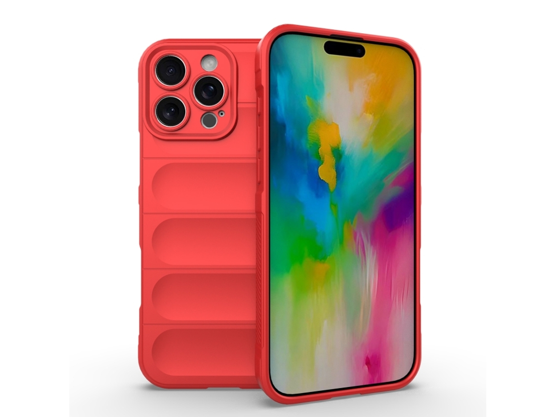 Capa Magic Shield Para Iphone 16 Pro Max - Tpu Com Forro Aveludado E Proteção Anti-quedas