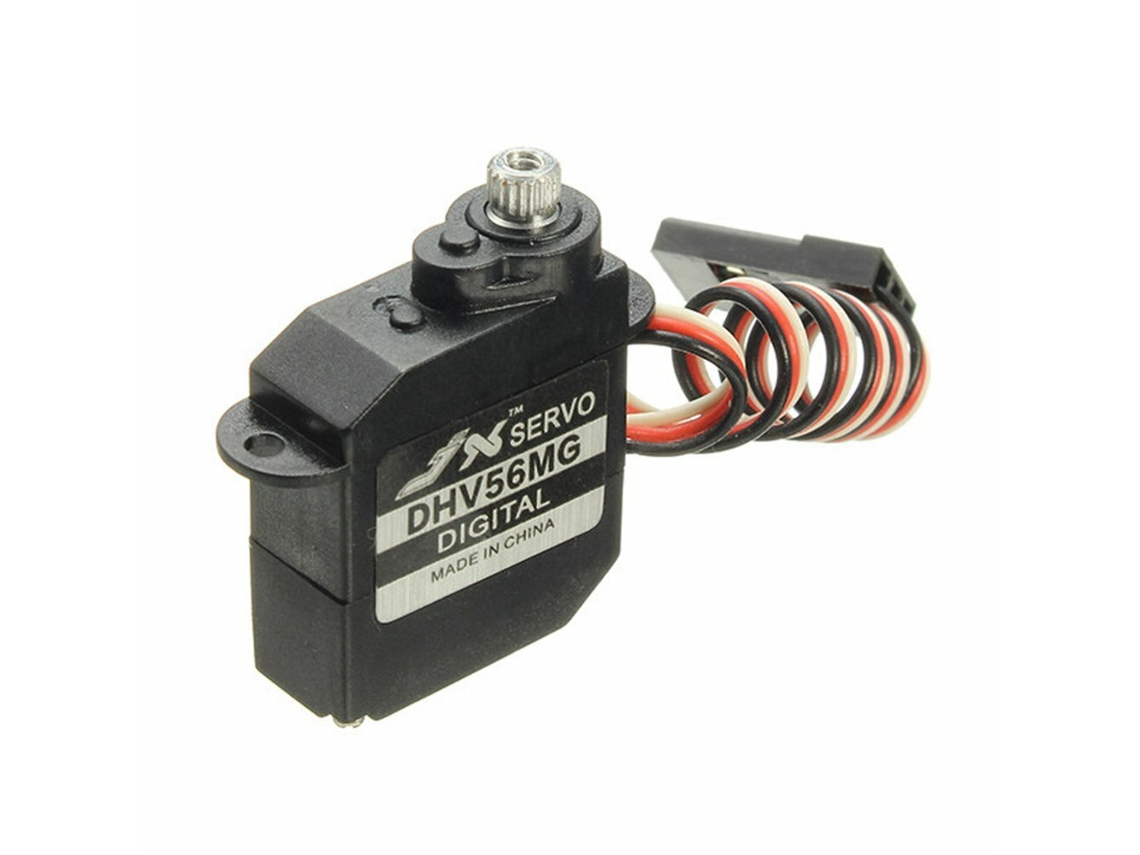 Conjunto de 6 Servos Jx Dhv56mg 5.6g Ds Digital Coreless Mg com Engrenagens Metálicas Hv 1.2kg 0.10s para Aeromodelismo MDUG