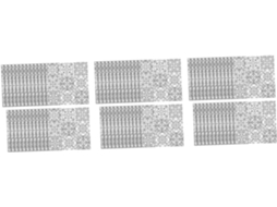 Conjunto De 75 Adesivos De Parede Retrô Para Decoração De Cozinha E Banheiro.