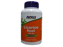 Now Foods Raiz Alcaçuz 450Mg 100 Cápsulas
