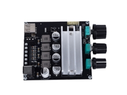 Laxiscreed Amplificador Dual-canal Com Bluetooth 5.3 Para Entretenimento Em Casa E Carro