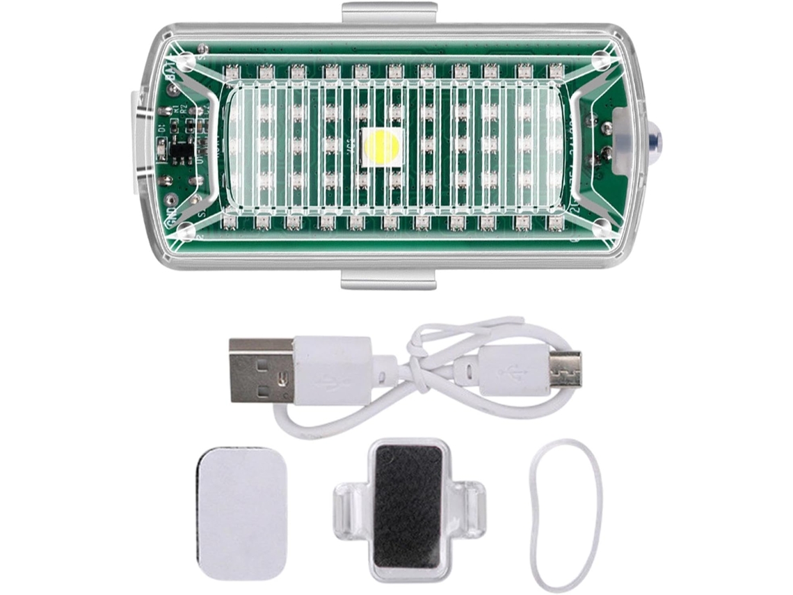 Luzes De Advertência Led Para Motocicletas E Carros, Bateria De Alta Capacidade