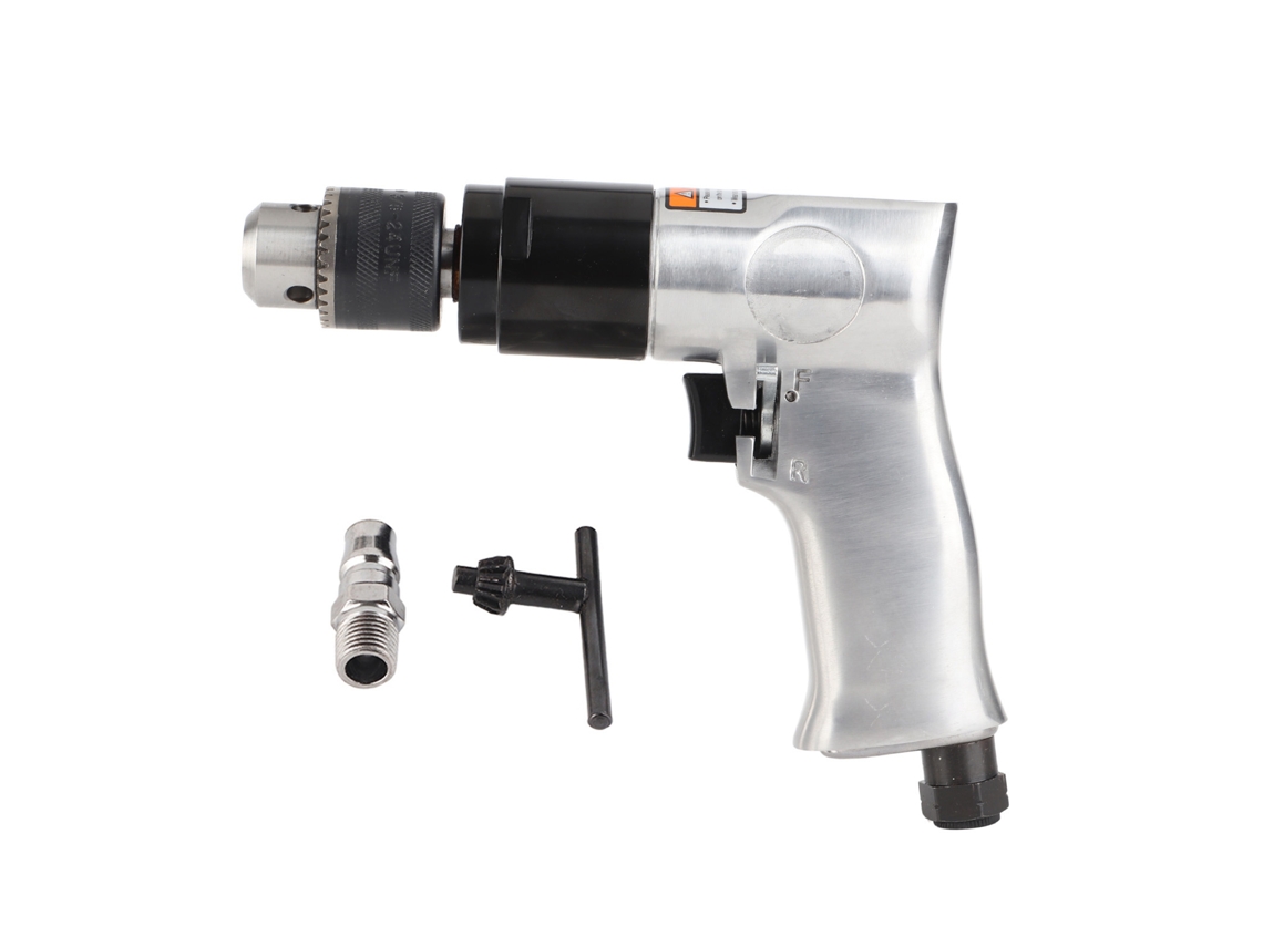 Taladro Neumático De Alta Velocidad 3/8" 1800rpm Rotación Reversible Herramienta De Perforación De Agujeros