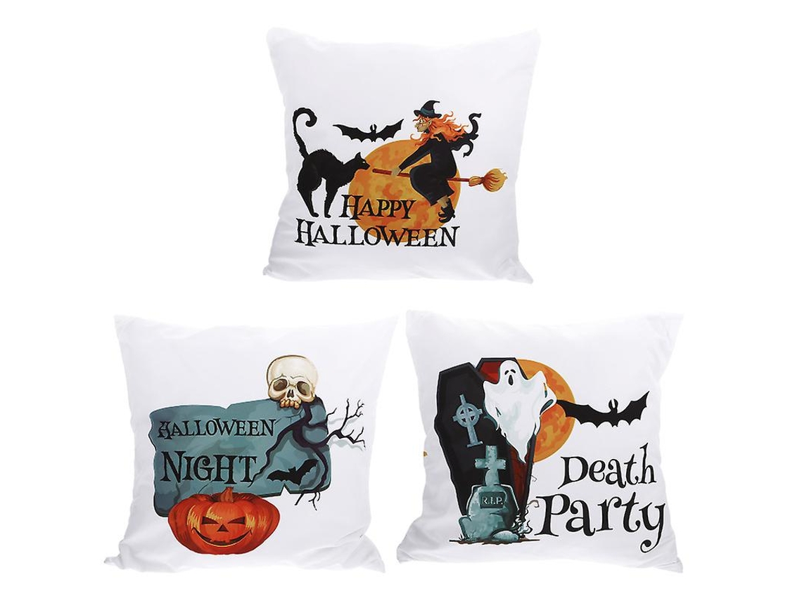 3 Peças De Fronha Para Decorações De Halloween Allinless
