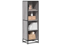 Vidaxl Estante 40x35x139 Cm Derivados De Madeira Cinzento Sonoma